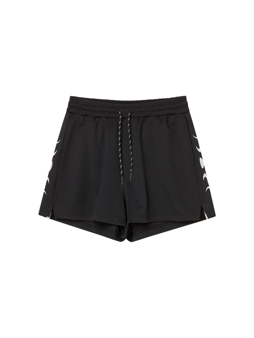 P.O.M TRACK SHORTS BLACK