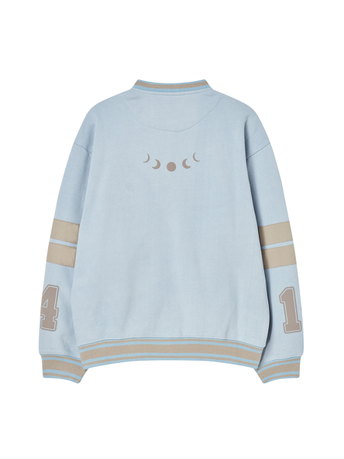 BALLOON LOGO SWEAT JACKET SKY BLUE
