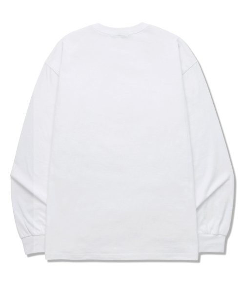 Signature small logo long sleeve (DLS024) white