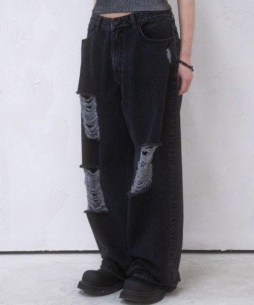 This is wide pants Damage - 2COL