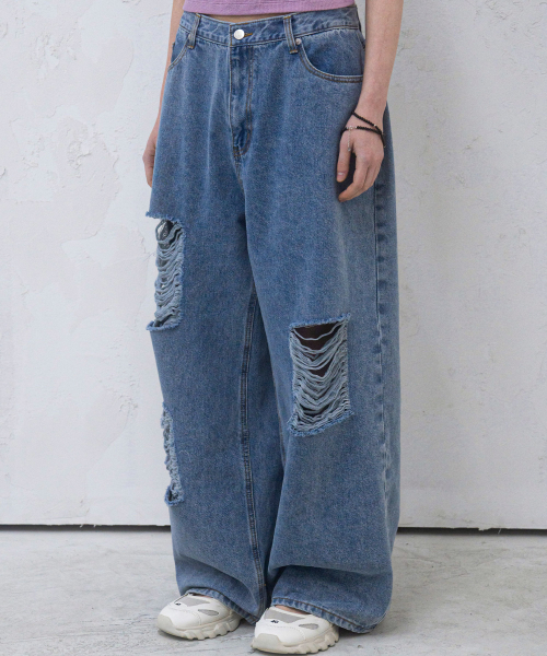 This is wide pants Damage - 2COL