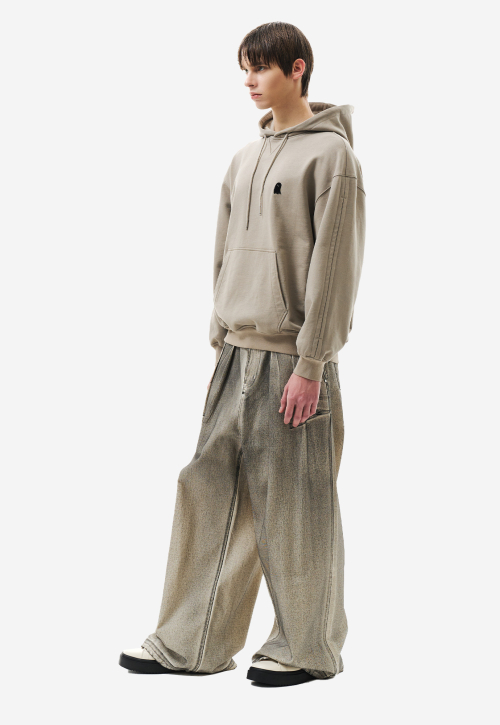 Semblance сигнатурное худи Khaki Beige ZH2TS822KB