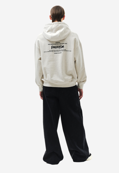 Худи Fauxbism Title Melange Ivory ZH2TS212MI