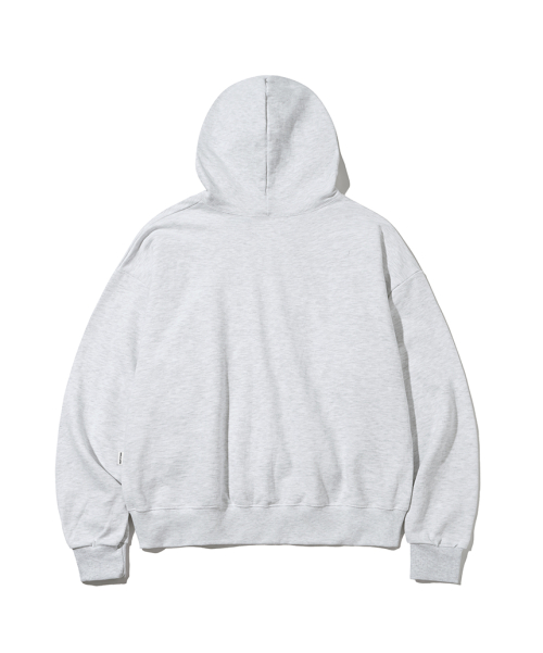 Худи на молнии с принтом Wish Things, White Melange