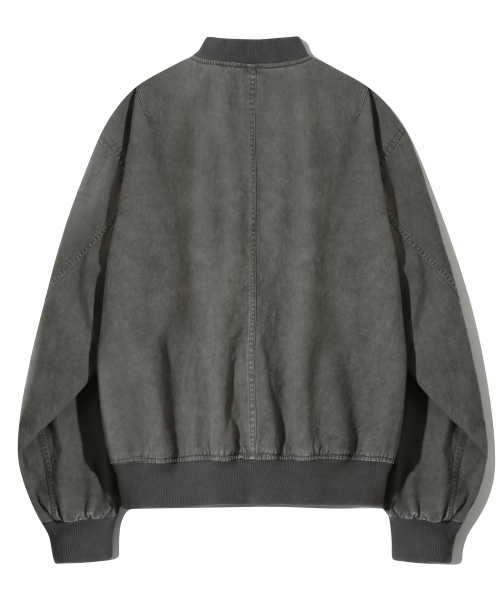 Куртка MA-1 с пигментным окрашиванием Stone Grey