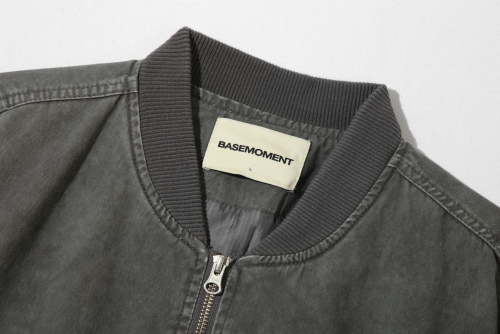 Куртка MA-1 с пигментным окрашиванием Stone Grey