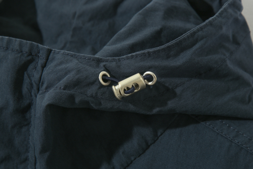 Парка-шелл CN washed с капюшоном, Navy