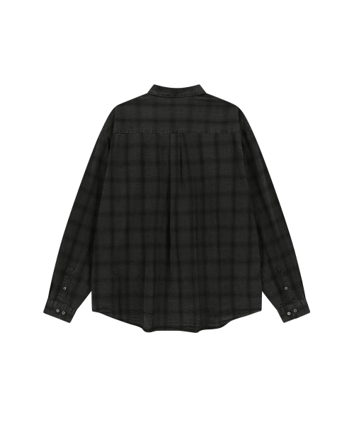 Vintage check shirt (vtg gray)