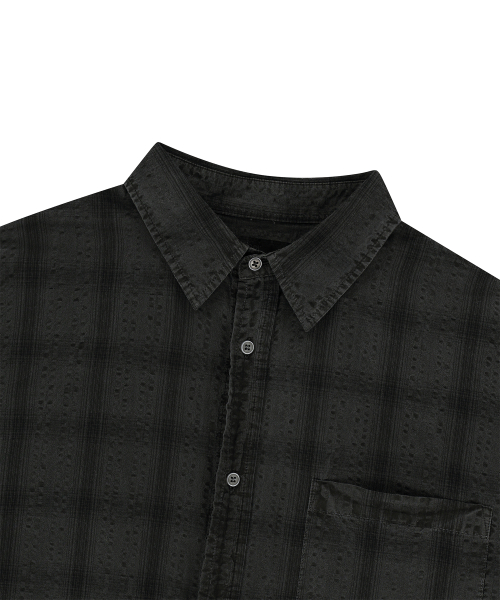 Vintage check shirt (vtg gray)