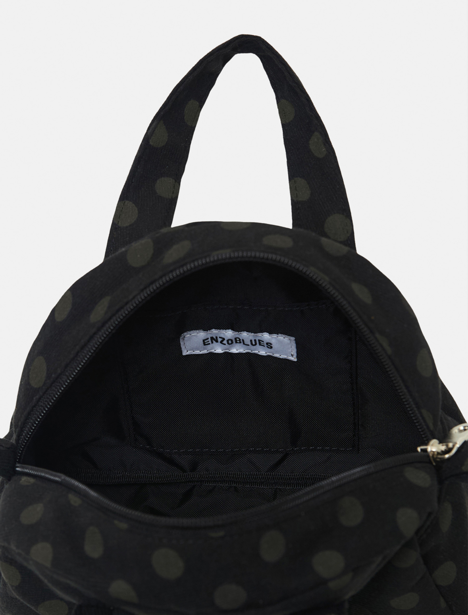 MUSINSA | ENZO BLUES Dot Small Hand Bag (Black)