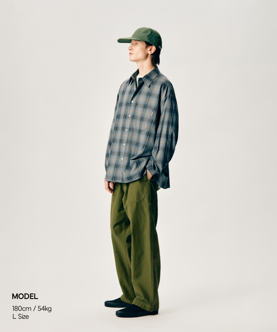 MUSINSA | ESPIONAGE Nylon Hiking Cap Black