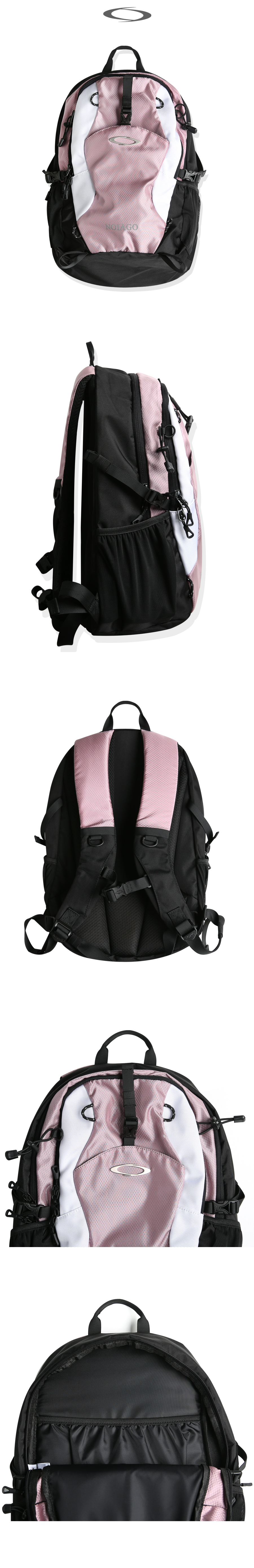 MUSINSA公式 | NOIAGO NOI1538 Nylon Daily Backpack (Pink)