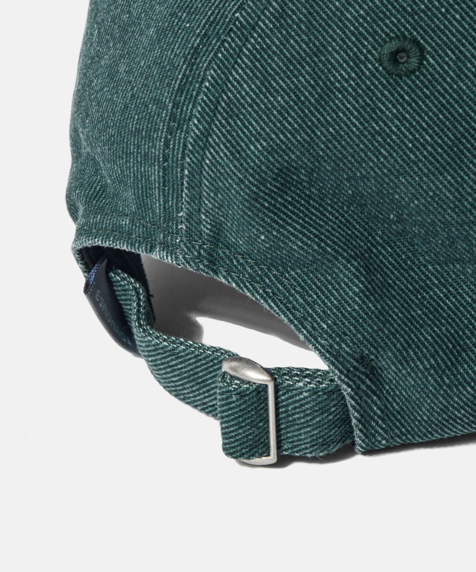 MUSINSA | ESPIONAGE BK Cigar Co. Washed Cap Teal Green
