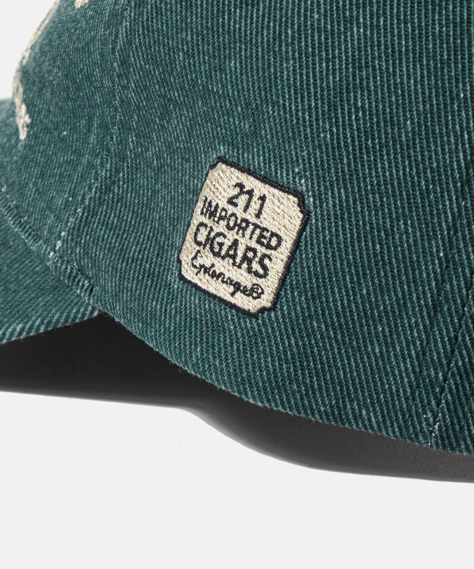 キャップ ESPIONAGE BK Cigar Co Washed Cap Teal Green 20250217-04 MUSINSA | ESPIONAGE BK Cigar Co. Washed Cap Teal Green