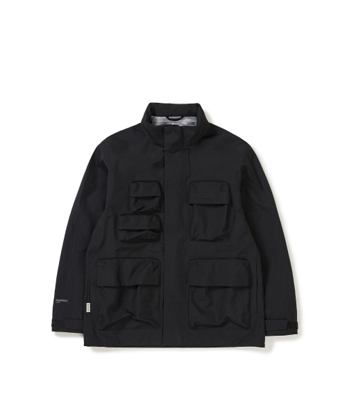 3L Pertex утилитарная водонепроницаемая куртка (S25ZMPJK08) Black