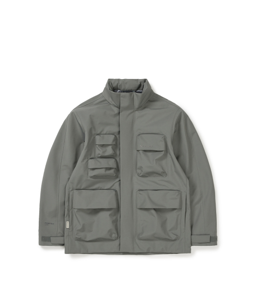 Водонепроницаемая куртка 3L Pertex Utility (S25ZMPJK08) Dark Gray