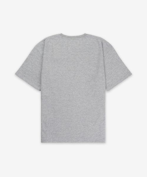 Футболка с вышитым логотипом Cassandre - Grey/Yellow / 781566Y37HC1482