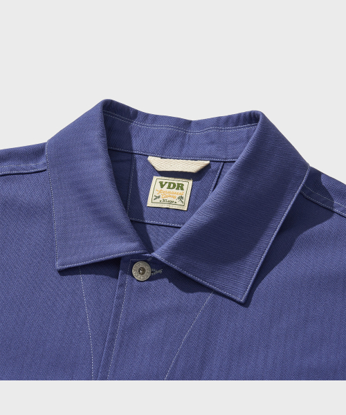 P41 HBT UTILITY JACKET [French Blue]