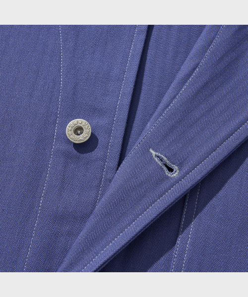 P41 HBT UTILITY JACKET [French Blue]