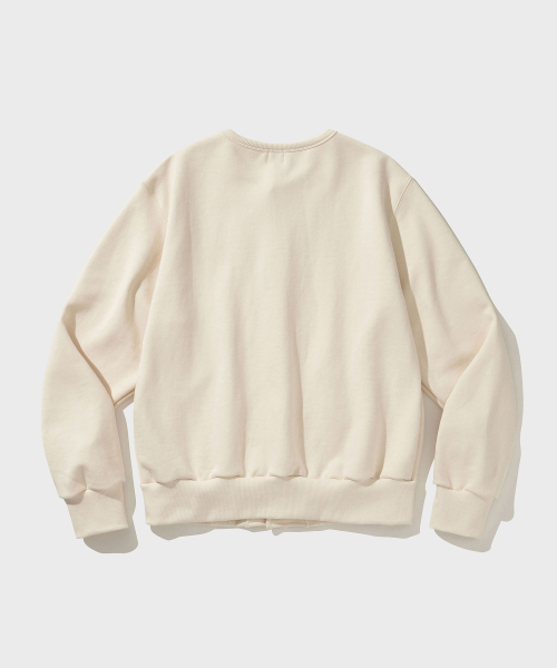 SWEAT COAT [Natural]