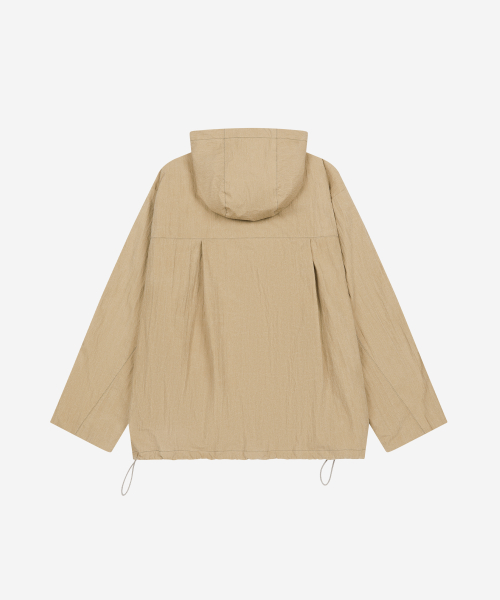 Faded Love Hoodie Zip-Up Beige