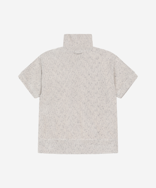 Mystery House Forever Velvet Track Top Light Gray