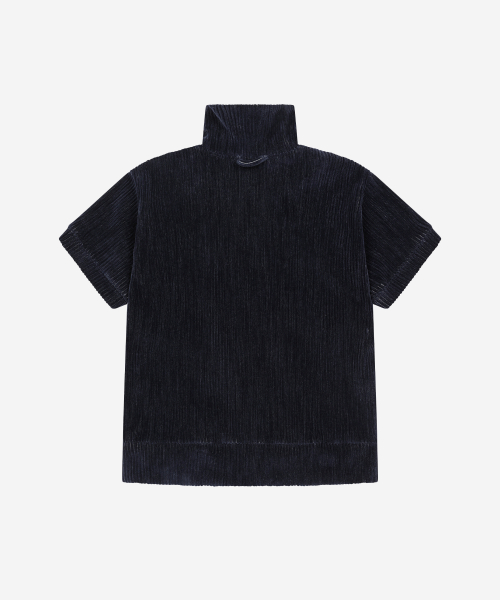 Mystery House Forever Velvet Track Top Navy
