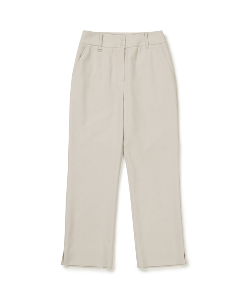 [25SS clove] Easy Flared Pants (Beige)