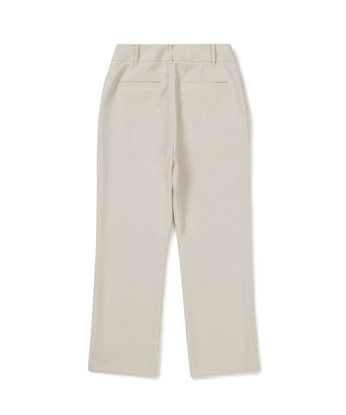 [25SS clove] Easy Flared Pants (Beige)