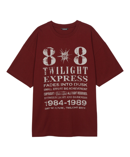 Novichi T-Shirt Burgundy