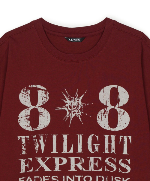 Novichi T-Shirt Burgundy