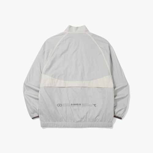 Беговая куртка Thermoflow Mesh Fleece LIGHT GREY