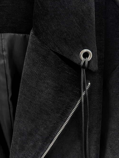 ZIP TEETH COAT