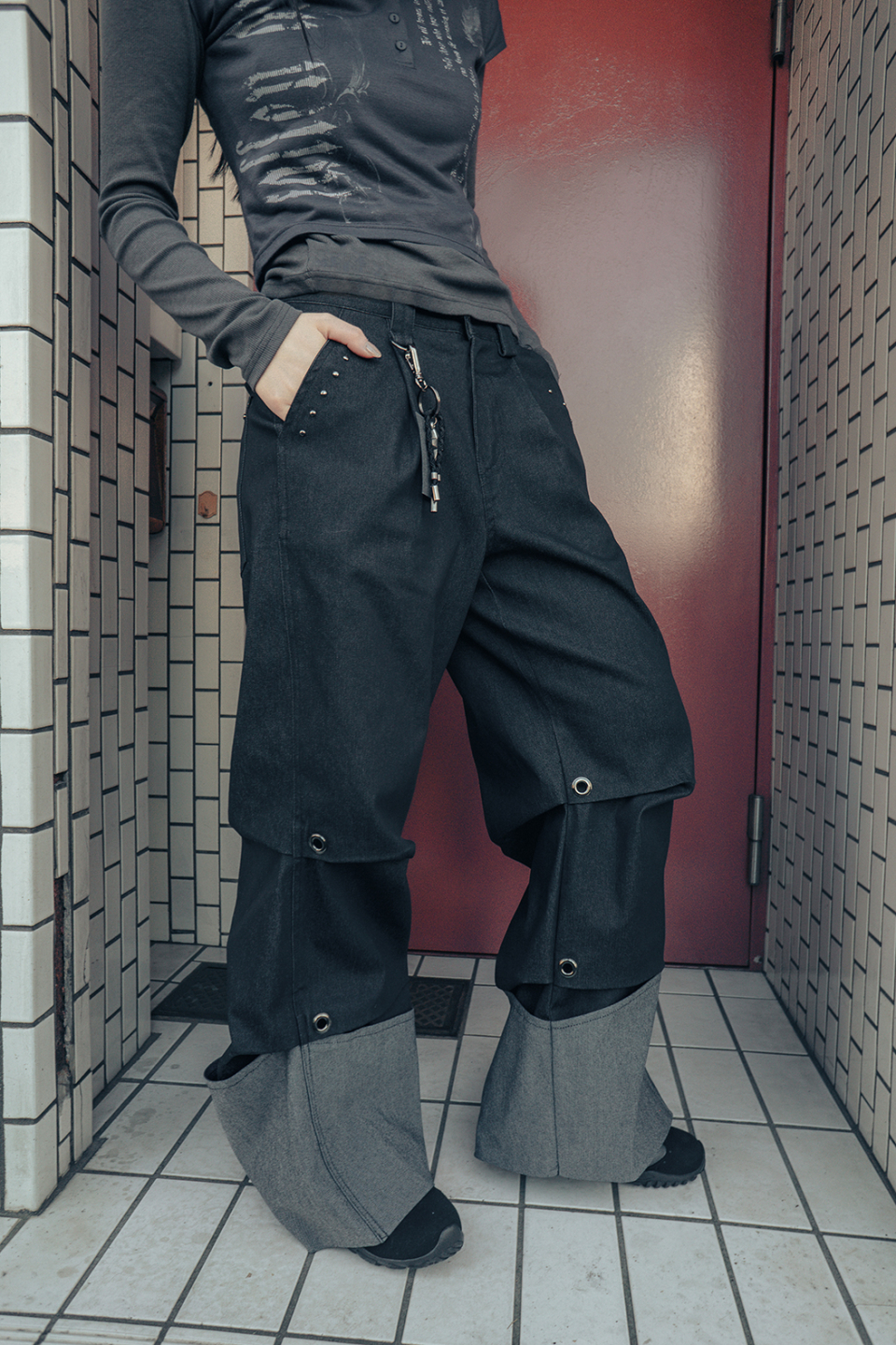 HUG YOUR SKIN ■ Chin Denim Pants デニム MUSINSA | HUG YOUR SKIN Chin Denim Pants (Blue)