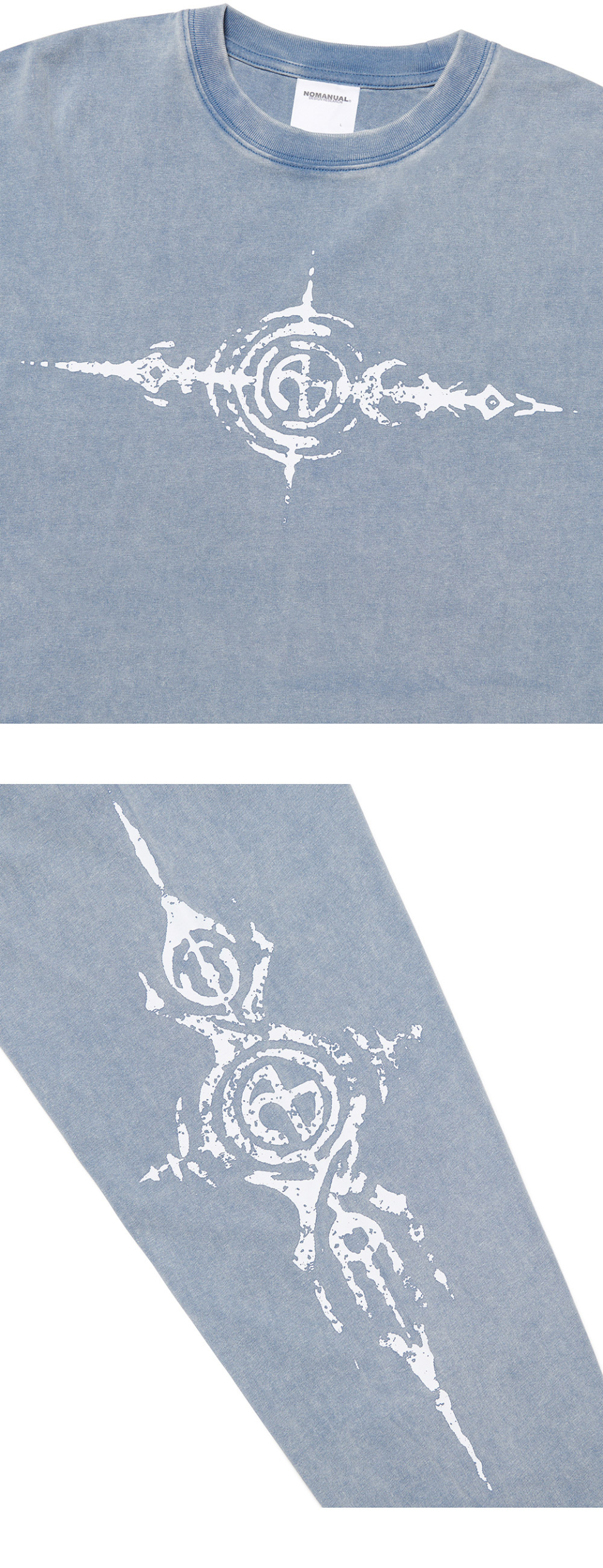 Tシャツ・カットソー NOMANUAL S.G WASHED LONG SLEEVE TEE 5FT1004 NOMANUAL S.G WASHED LONG SLEEVE TEE 5FT1004