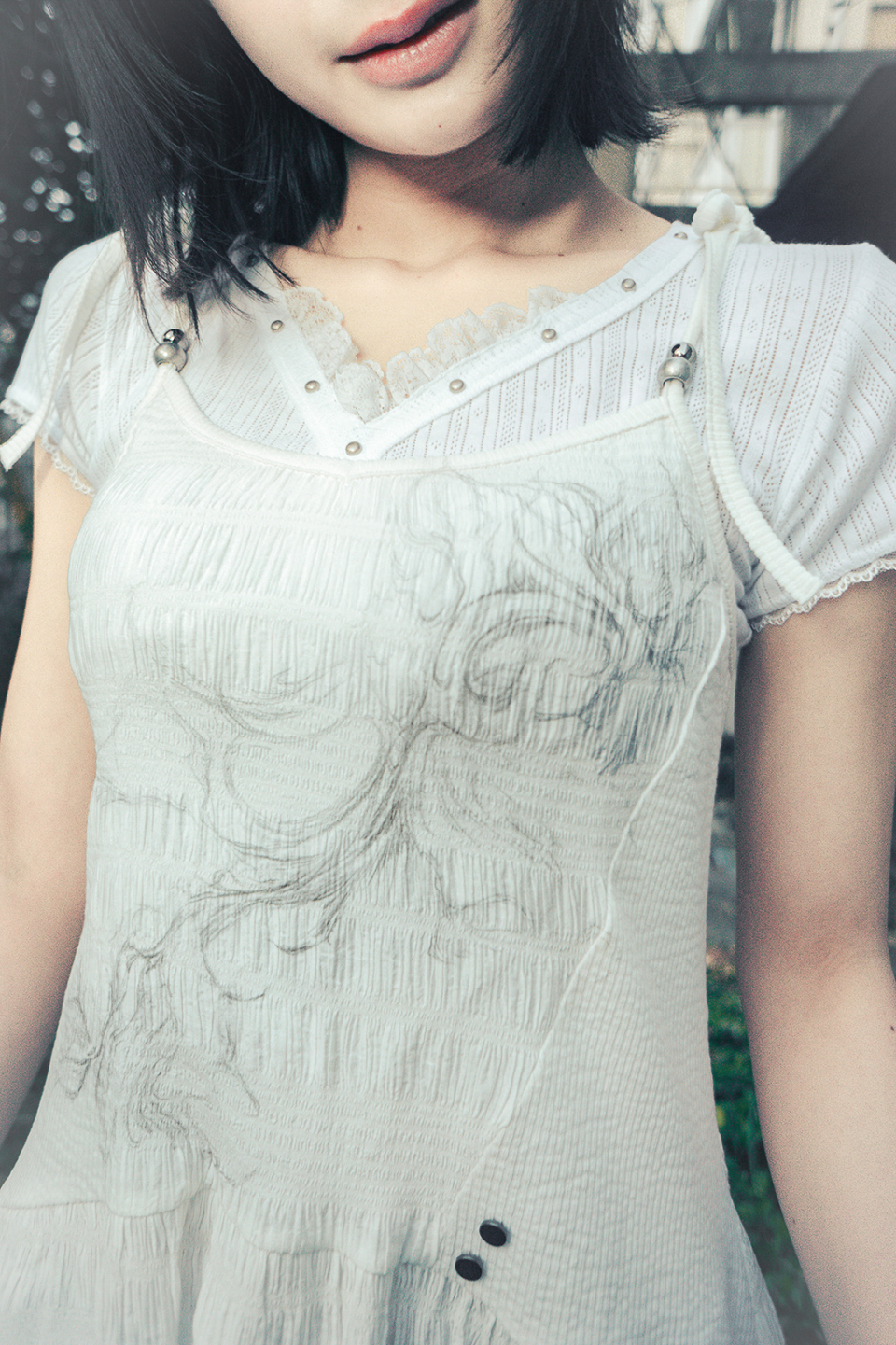HUG YOUR SKIN ■ Flared V-Neck Sleeveless MUSINSA | HUG YOUR SKIN Flared V-Neck Sleeveless (Black)