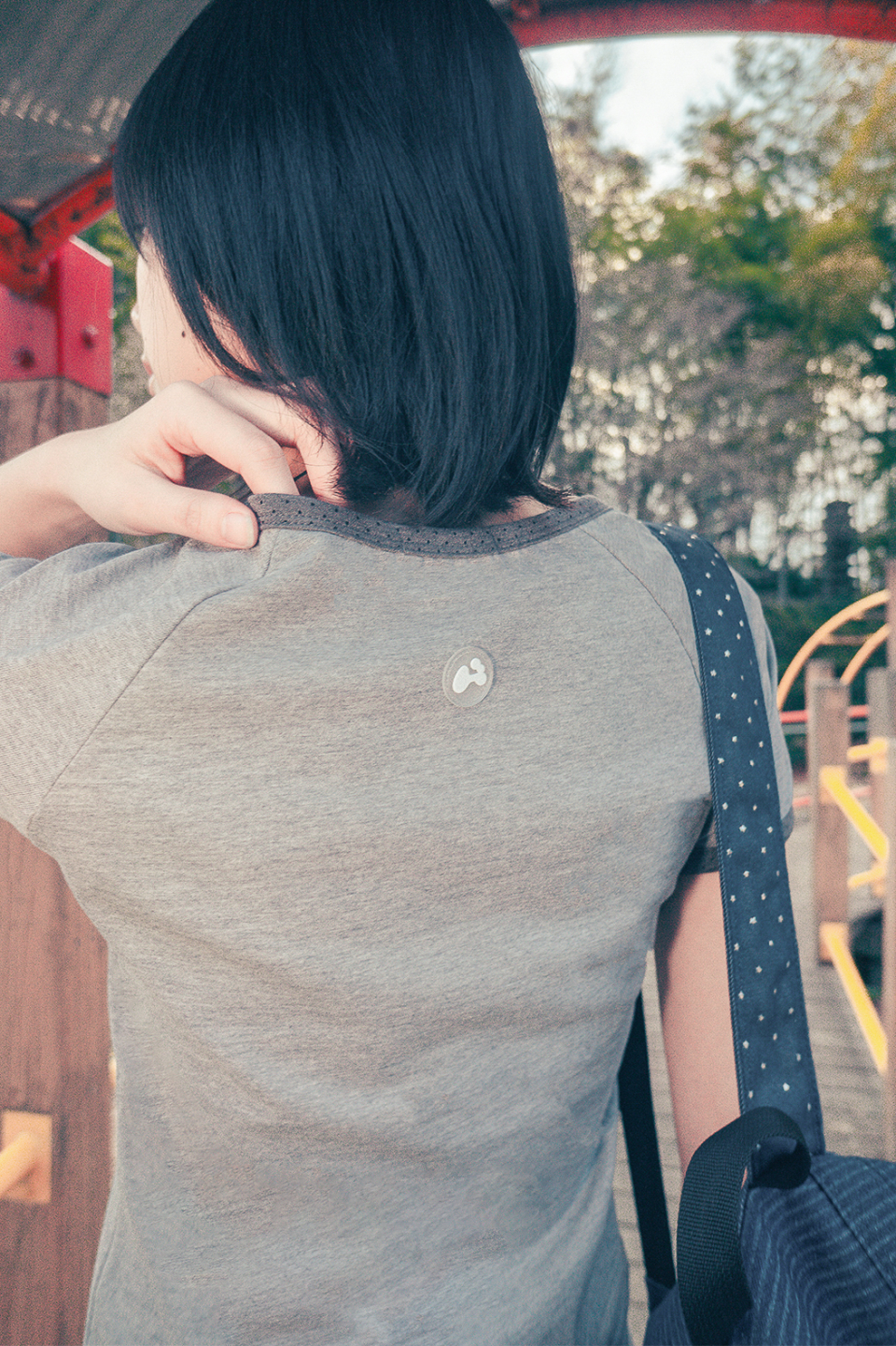 HUGYOURSKIN】Stardust Denim Backpack in Black Denim MUSINSA