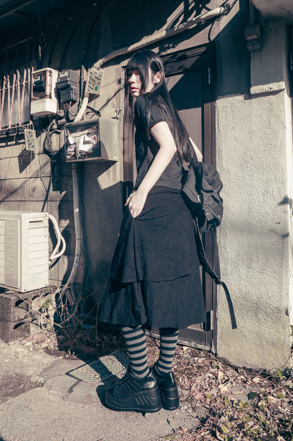 【hug your skin】 Star Dust Denim Backpack (2 色) MUSINSA | HUG YOUR SKIN Stardust Denim Backpack (Black Denim)