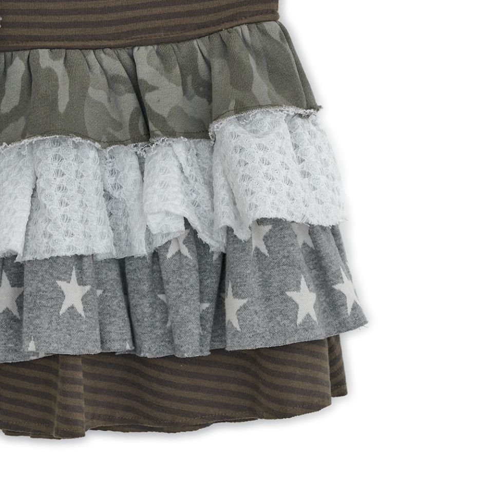 【韓国hug your skin】Cancan layered skirt MUSINSA | HUG YOUR SKIN Cancan Layered Skirt (Brown)