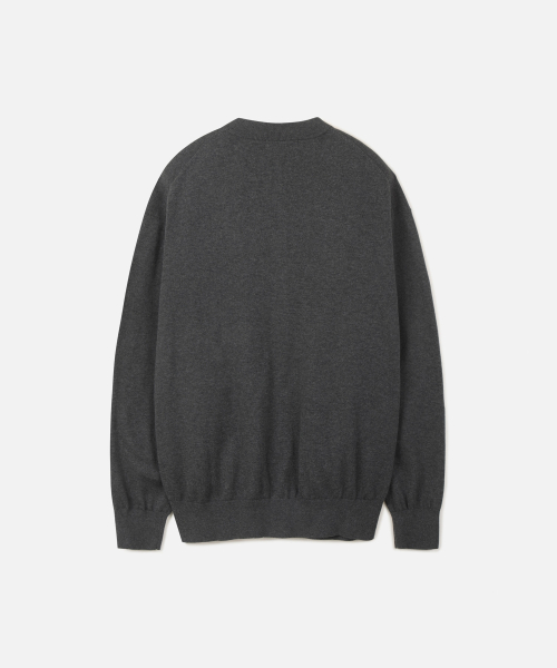Кардиган с круглым вырезом GRAY
