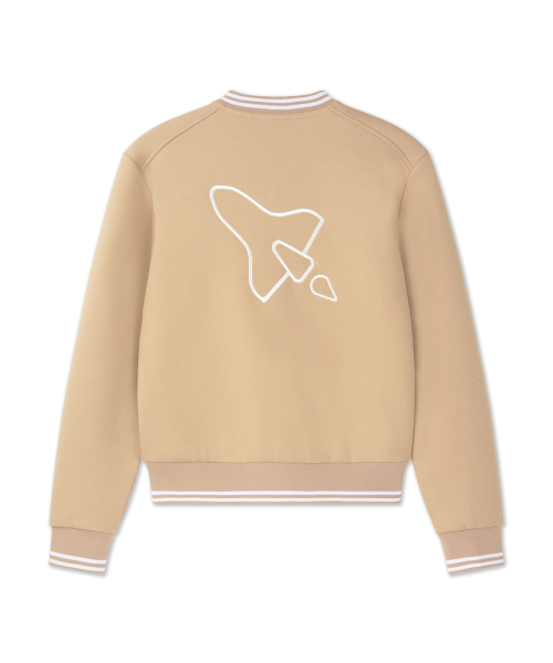 Женский бомбер Spaceship - Beige