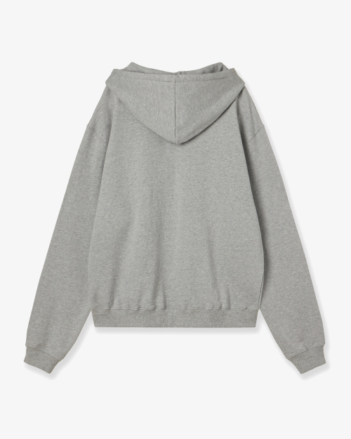 WEB LOGO LOOSED худи [меланж GREY / CAMO]