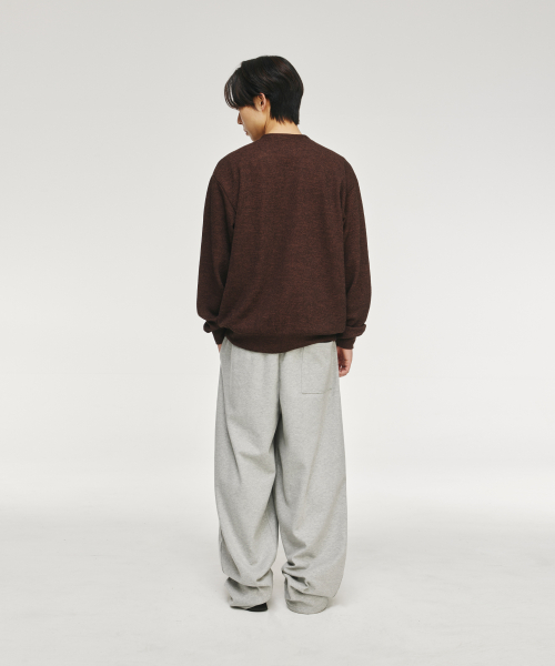 Double-Tuck Wide Training Pants [2COLORS] thumbnail 5