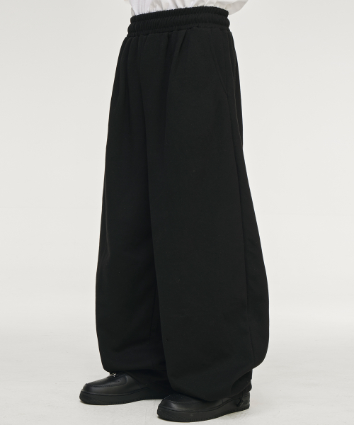 Double-Tuck Wide Training Pants [2COLORS] thumbnail 6