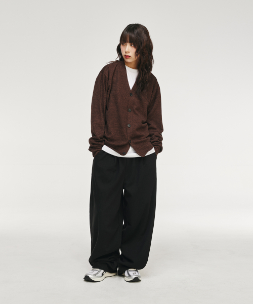 Double-Tuck Wide Training Pants [2COLORS] thumbnail 9