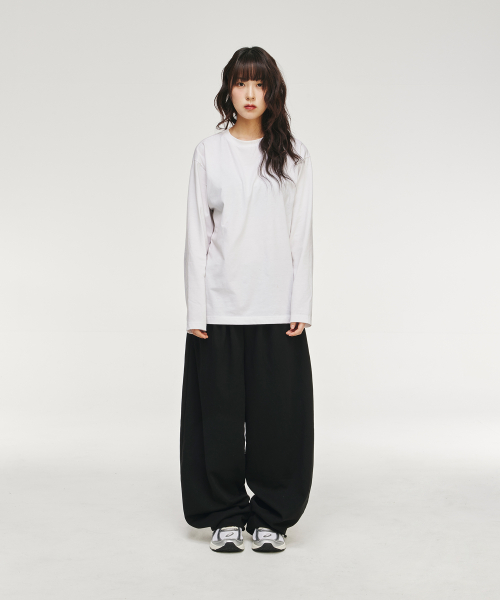 Double-Tuck Wide Training Pants [2COLORS] thumbnail 11