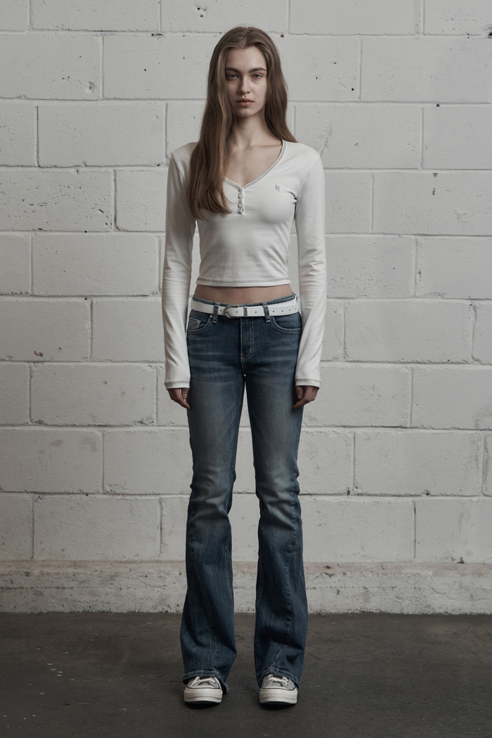 MUSINSA公式 | SYNERJYN WRINKLE CAT WASHING DENIM PANTS LIGHT