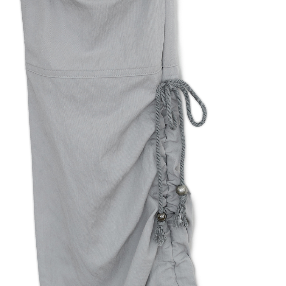 MUSINSA | HUG YOUR SKIN Bootcut Cargo Pants (Grey)