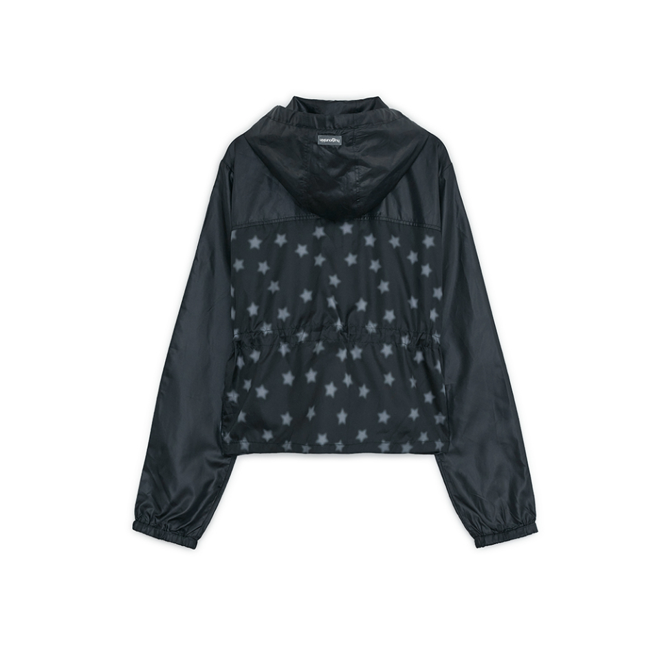 【hug your skin】Stardust wind-breaker☆ウィンドブレーカー MUSINSA | HUG YOUR SKIN Stardust Windbreaker (Black)