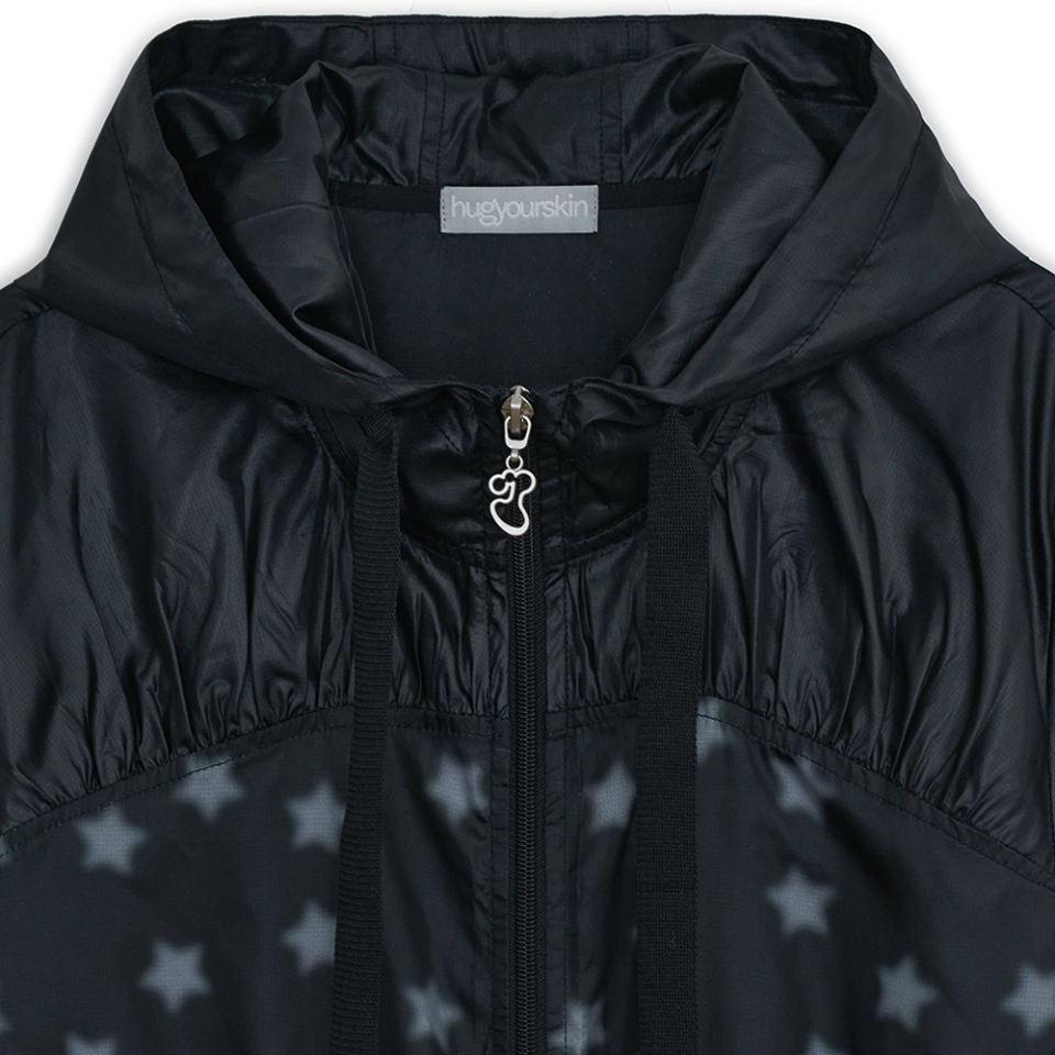 【HUGYOURSKIN】Stardust Windbreaker (Black) MUSINSA | HUG YOUR SKIN Stardust Windbreaker (Black)